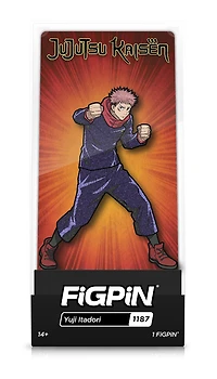 FiGPiN Jujutsu Kaisen Yuji Itadori Collectilbe Enamel Pin - Glitter Variant Exclusive