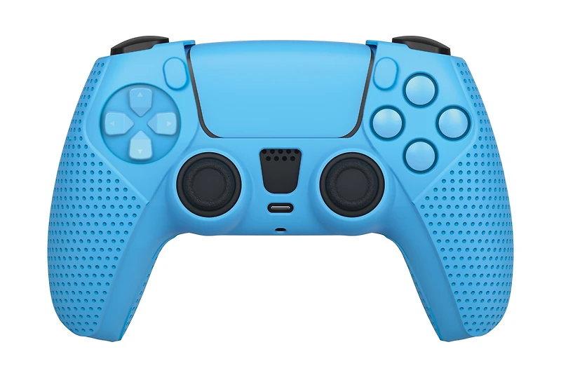 GameStop Controller Grip 2-Pack for PlayStation 5 - Blue and Purple