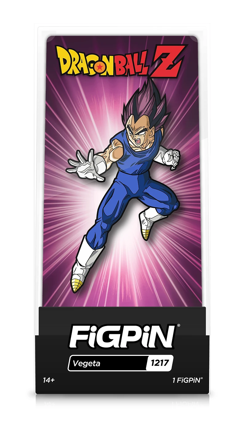 FiGPiN Dragon Ball Z Vegeta 3-in Collectible Enamel Pin