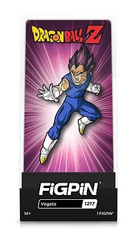 FiGPiN Dragon Ball Z Vegeta 3-in Collectible Enamel Pin