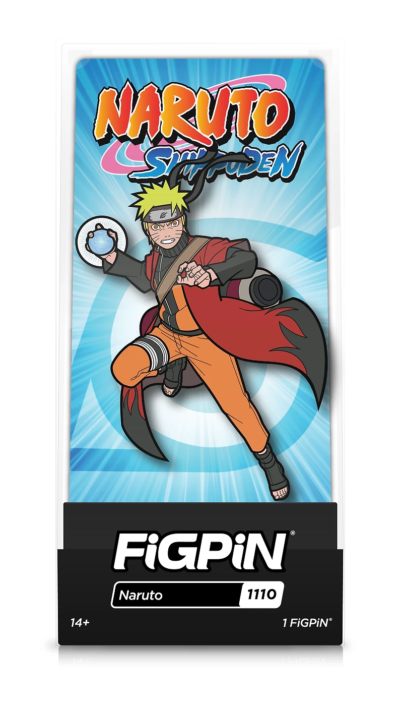 FiGPiN Naruto Shippuden Naruto Sage Mode 3-in Collectible Enamel Pin