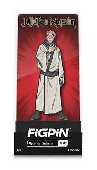 FiGPiN Jujutsu Kaisen Ryomen Sukuna Collectible Enamel Pin