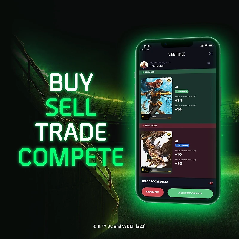 Hro Chapter 3 Shazam! Fury of the Gods NFT Trading Cards