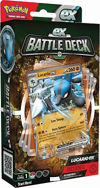 Pokemon Trading Card Game: Ampharos or Lucario ex Battle Deck