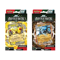Pokemon Trading Card Game: Ampharos or Lucario ex Battle Deck