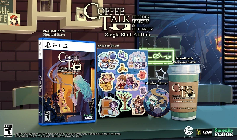Coffee Talk Episode 2: Hibiscus and Butterfly Single Shot Edition - PlayStation 5