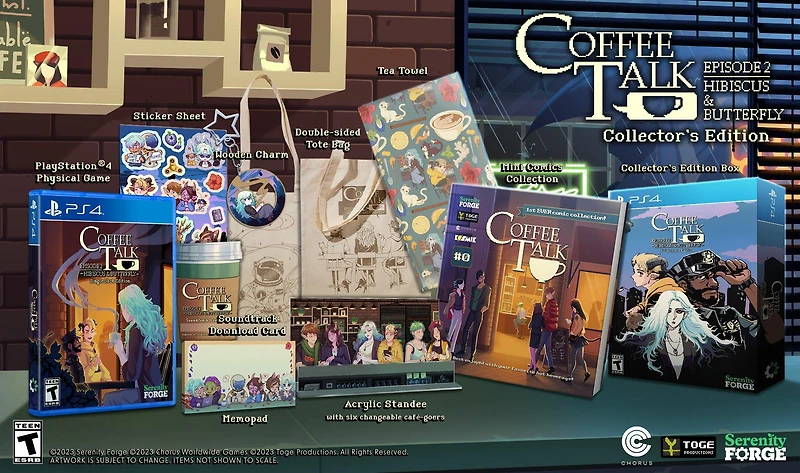 Coffee Talk Episode 2: Hibiscus and Butterfly Collector's - PlayStation 4