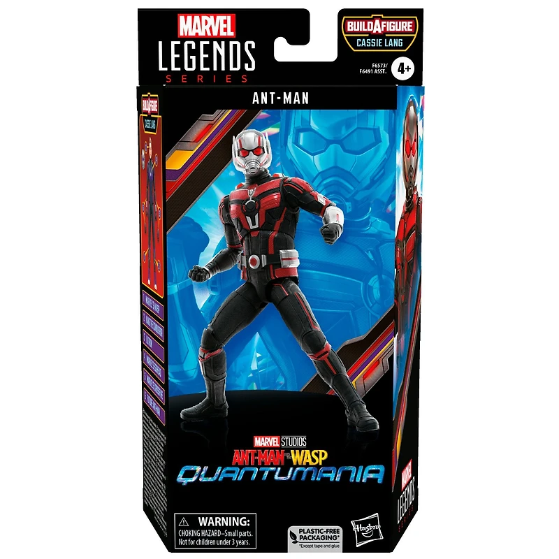 Hasbro Marvel Legends Series Ant-Man and the Wasp: Quantumania Ant-Man Build-A-Figure (Cassie Lang) 6-in Action Figure