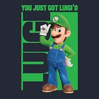 Super Mario Bros. Movie Luigi Unisex Short Sleeve T-Shirt