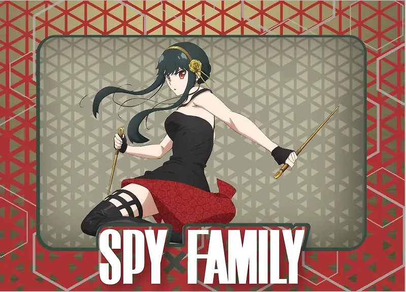 FiGPiN Spy x Family Cybercel Collectible Art Card Foil Pack Series 1