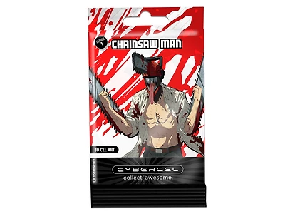 FiGPiN Chainsaw Man Cybercel Collectible Art Card Foil Pack