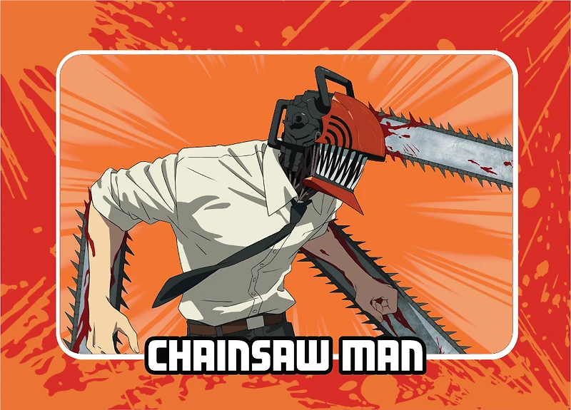 FiGPiN Chainsaw Man Cybercel Collectible Art Card Foil Pack
