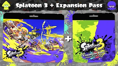 Splatoon 3 Bundle (Game and Expansion Pass) - Nintendo Switch