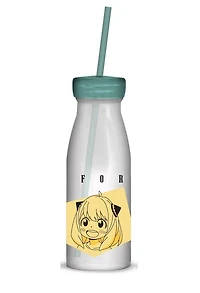 Spy X Family Kickoff Collection Ceramic Milk Bottle Carnival Cup with Straw