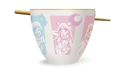 Sailor Moon 16oz Ramen Bowl with Chopsticks