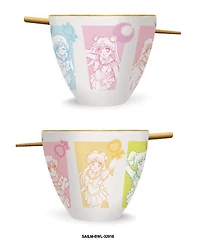 Sailor Moon 16oz Ramen Bowl with Chopsticks