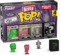 Funko Bitty POP! The Nightmare Before Christmas Vinyl Figure Set 4-Pack (Oogie Boogie, Lock, Shock and Mystery Pop!)