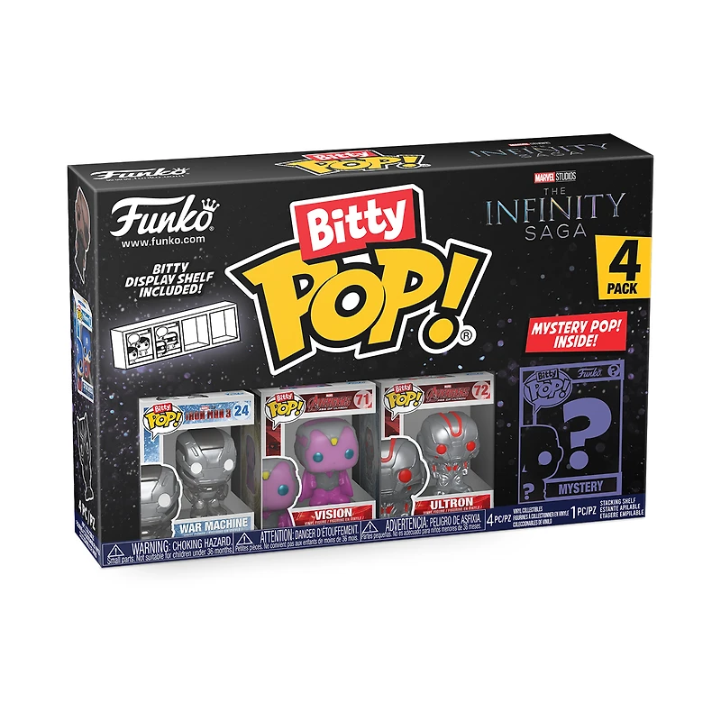 Funko Bitty POP! Marvel (War Machine, Vision, Ultron