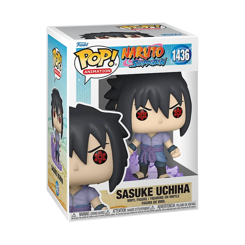 Funko POP! Animation: Naruto Shippuden Sasuke Uchiha 4.3-in Vinyl Figure