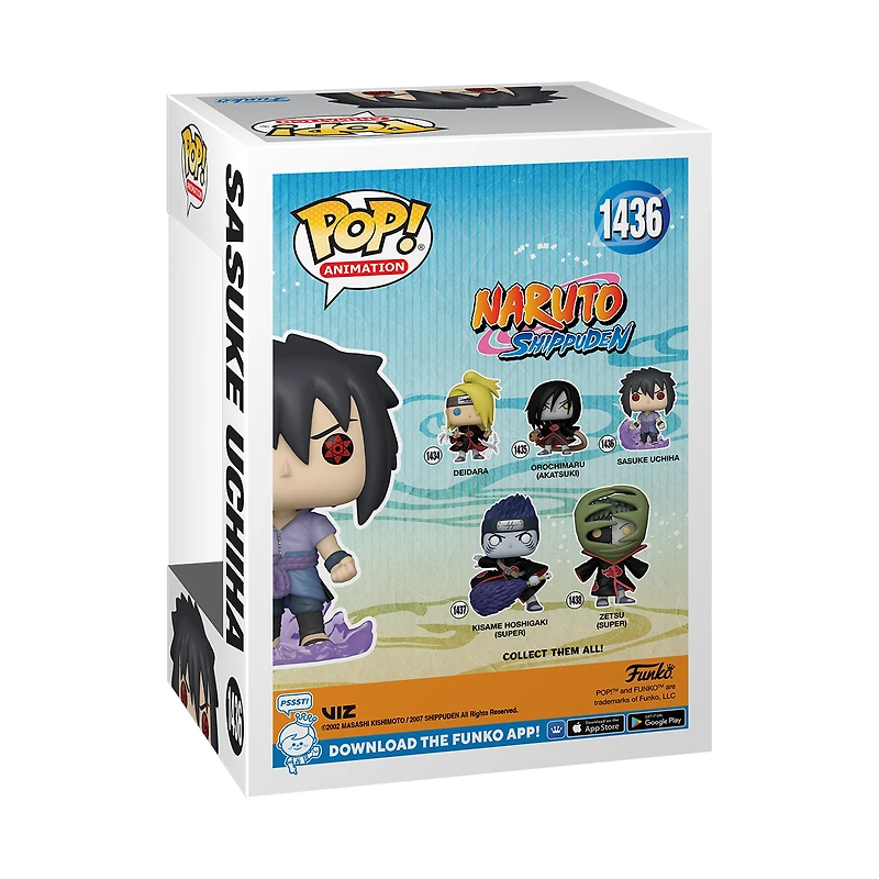 Funko POP! Animation: Naruto Shippuden Sasuke Uchiha 4.3-in Vinyl Figure