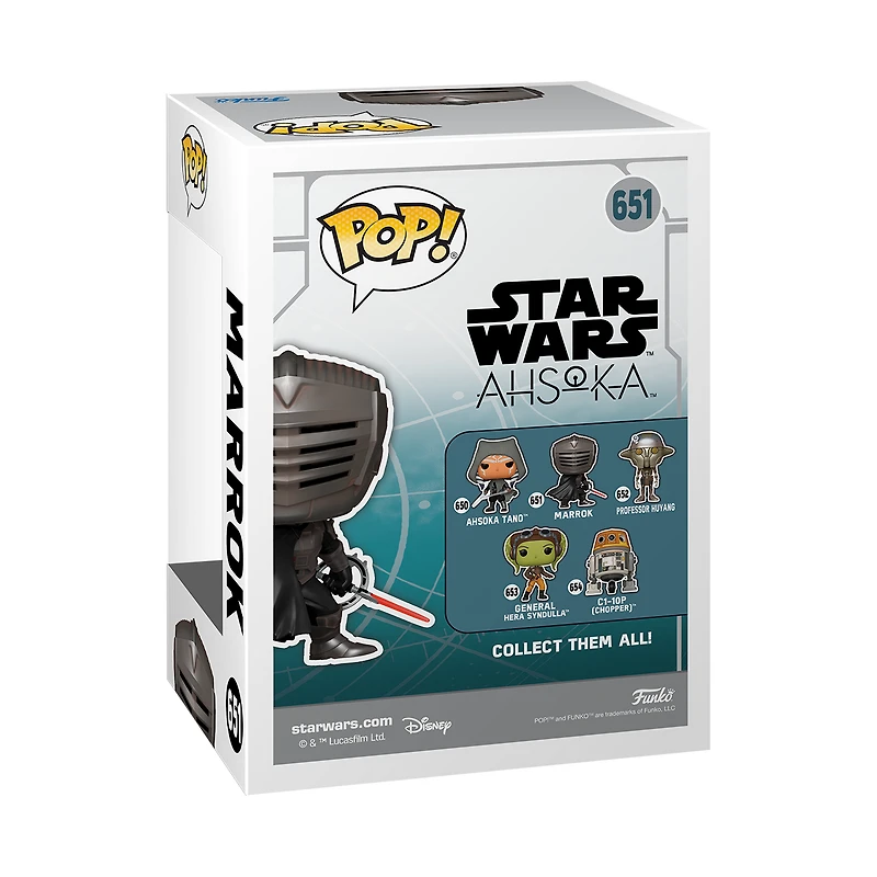 Funko POP! Star Wars: Ahsoka Marrok 3.8-in Vinyl Bobblehead