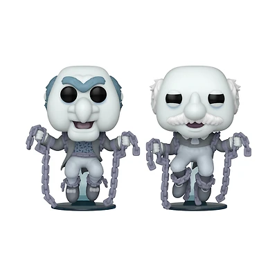 Funko POP! Disney: The Muppet Christmas Carol Jacob Marley and Robert Marley Vinyl Figure Set 2-Pack