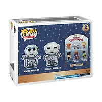 Funko POP! Disney: The Muppet Christmas Carol Jacob Marley and Robert Marley Vinyl Figure Set 2-Pack