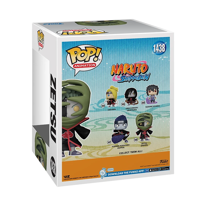Funko POP! Super: Naruto Shippuden Zetsu 6.85-in Vinyl Figure