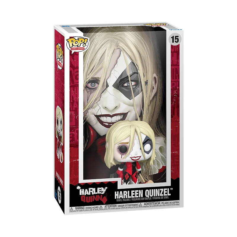 Funko POP! Comic Cover: DC Harleen Quinzel 3.85-in Vinyl Figure