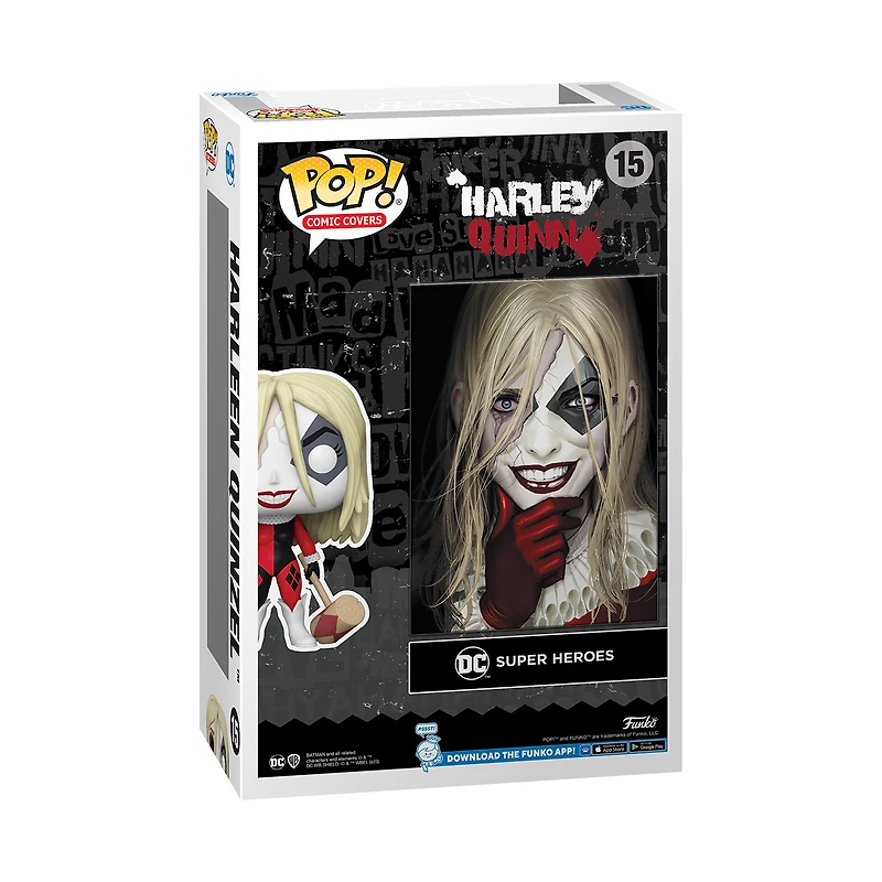 Funko POP! Comic Cover: DC Harleen Quinzel 3.85-in Vinyl Figure
