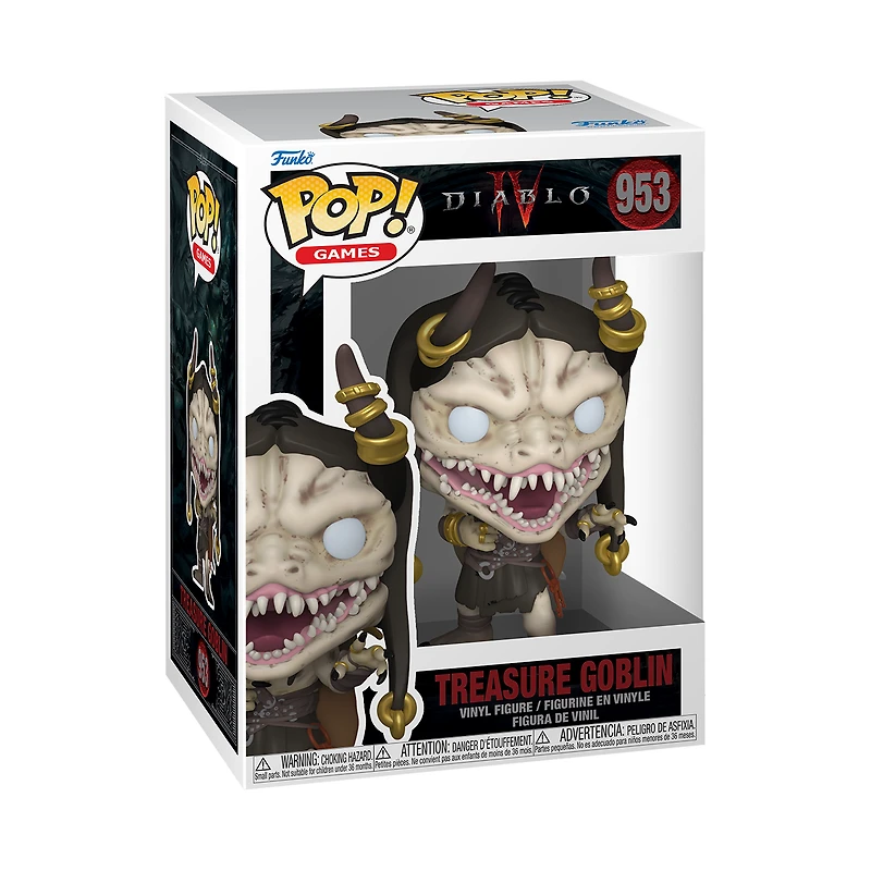 Funko POP! Games: Diablo IV Treasure Goblin 4.35-in Vinyl Figure