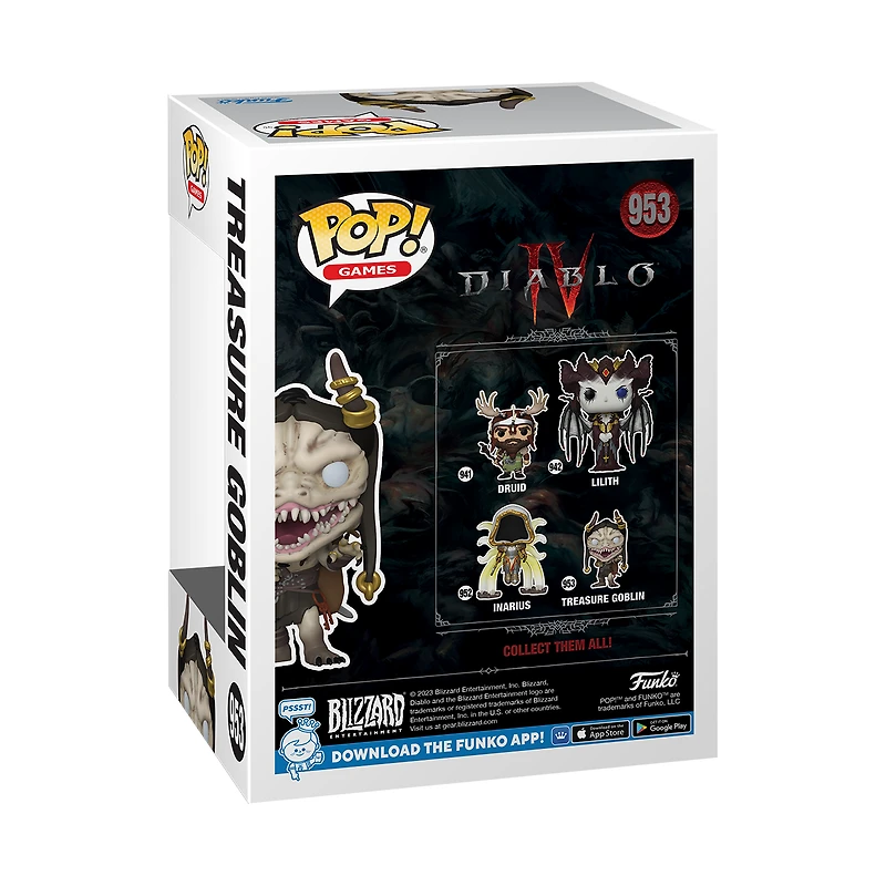 Funko POP! Games: Diablo IV Treasure Goblin 4.35-in Vinyl Figure