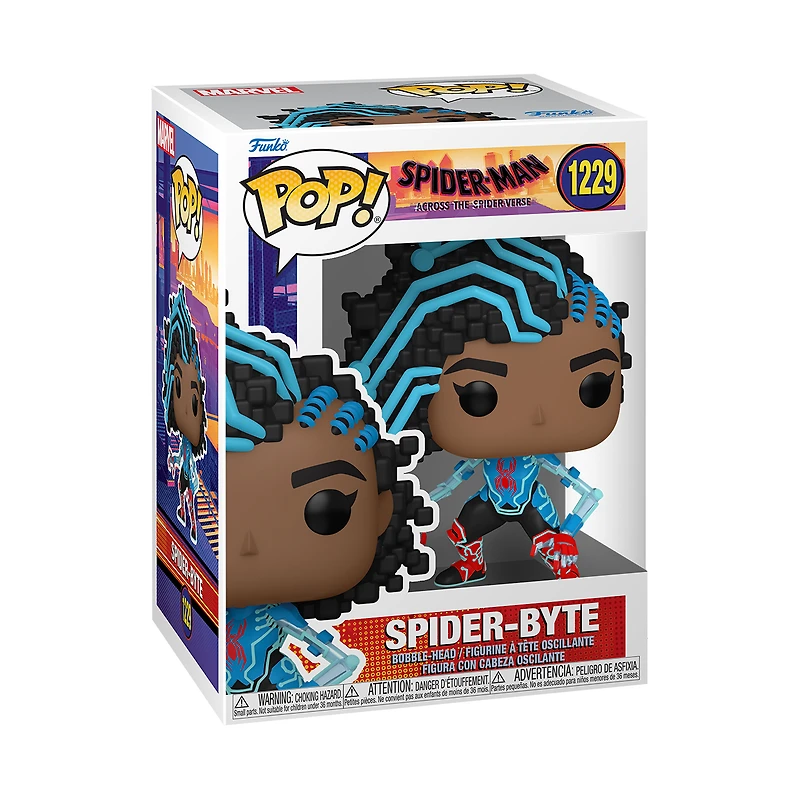 Funko POP! Spider-Man: Across the Spider-Verse Spider-Bite 4.4-in Vinyl Bobblehead