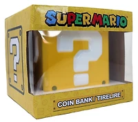 Super Mario Question Mark Block Ceramic Storage Jar