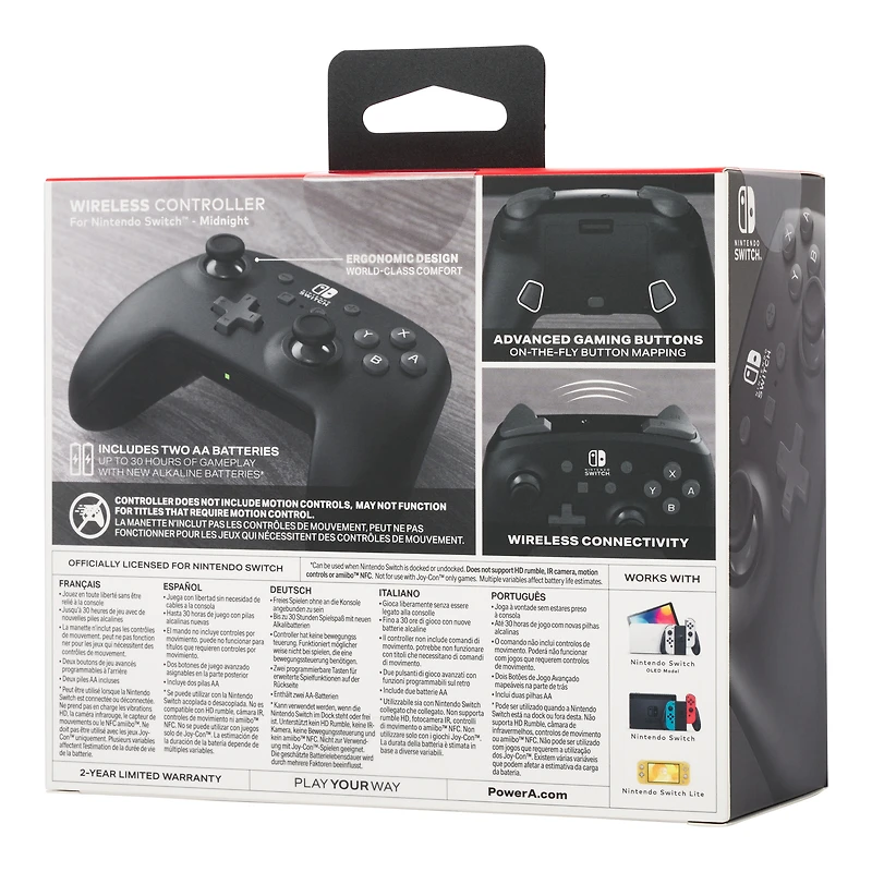PowerA Wireless Controller for Nintendo Switch