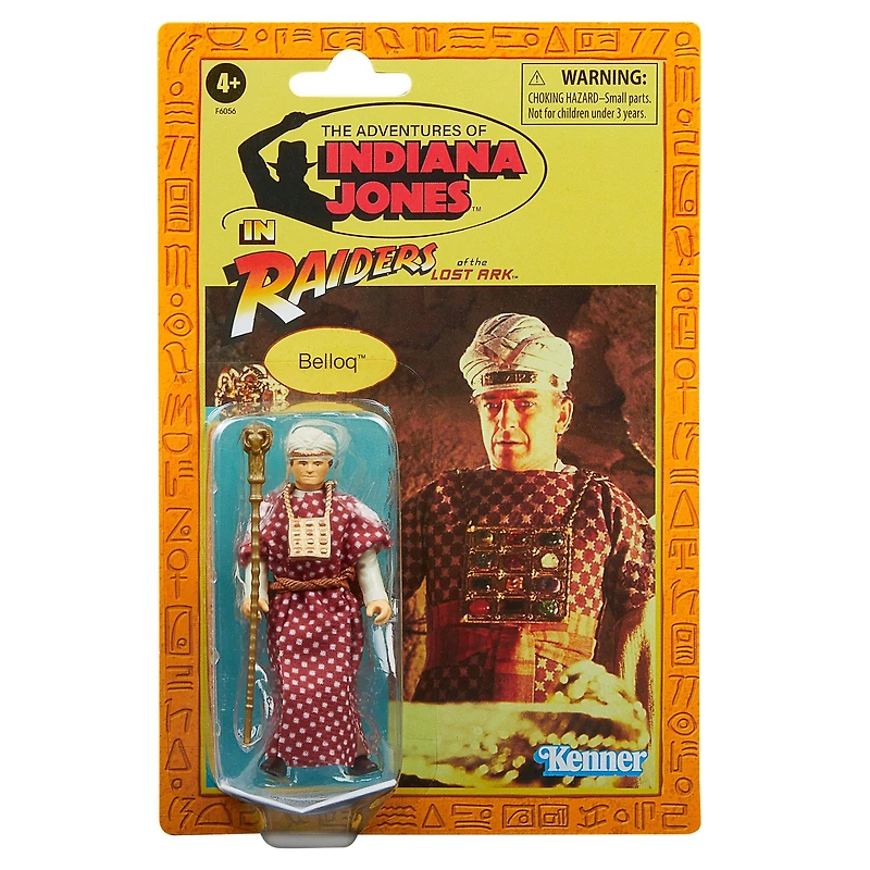 Hasbro Indiana Retro Collection Indiana Jones in Raiders of the Lost Ark Belloq 3.75-in Action Figure