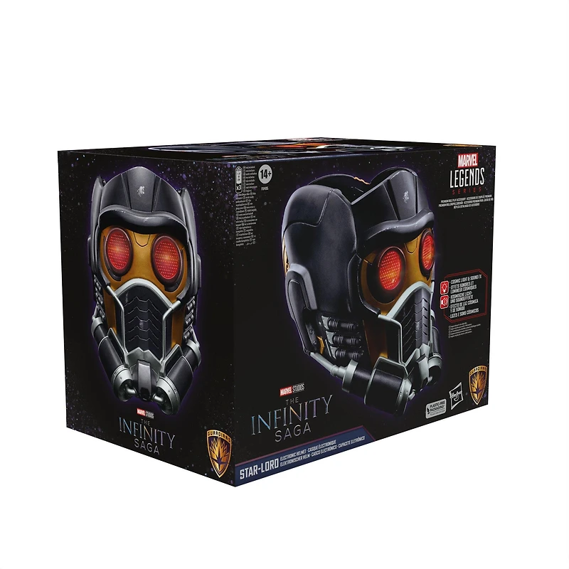 Hasbro Marvel Legends Series The Infinity Saga Star-Lord Premium Roleplay Electronic Helmet