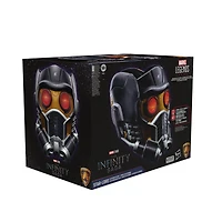 Hasbro Marvel Legends Series The Infinity Saga Star-Lord Premium Roleplay Electronic Helmet