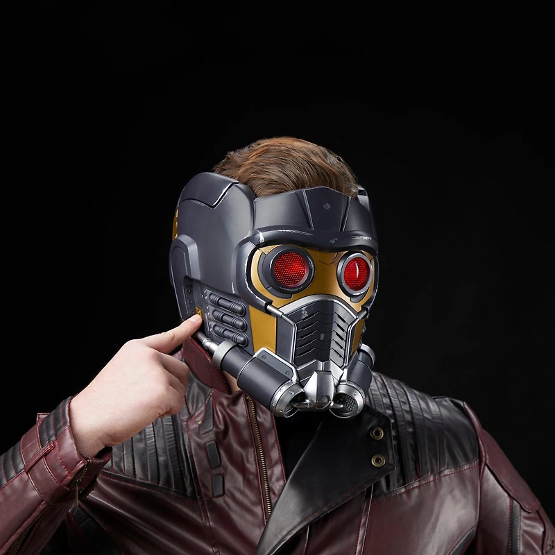 Hasbro Marvel Legends Series The Infinity Saga Star-Lord Premium Roleplay Electronic Helmet