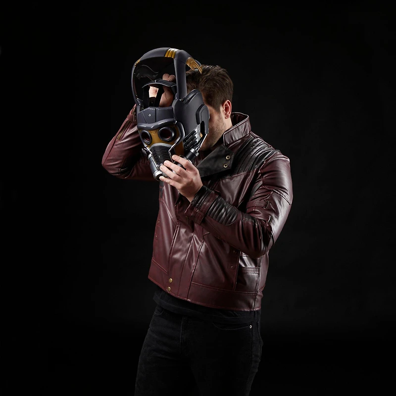 Hasbro Marvel Legends Series The Infinity Saga Star-Lord Premium Roleplay Electronic Helmet