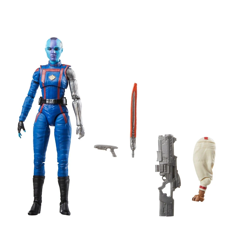 Hasbro Marvel Legends Series Guardians of the Galaxy: Volume 3 Marvel’s Nebula (Build-A-Figure - Marvel's Cosmo) 6-in Action Figure