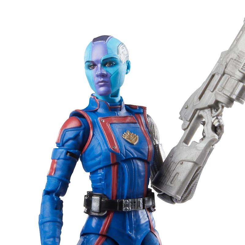 Hasbro Marvel Legends Series Guardians of the Galaxy: Volume 3 Marvel’s Nebula (Build-A-Figure - Marvel's Cosmo) 6-in Action Figure