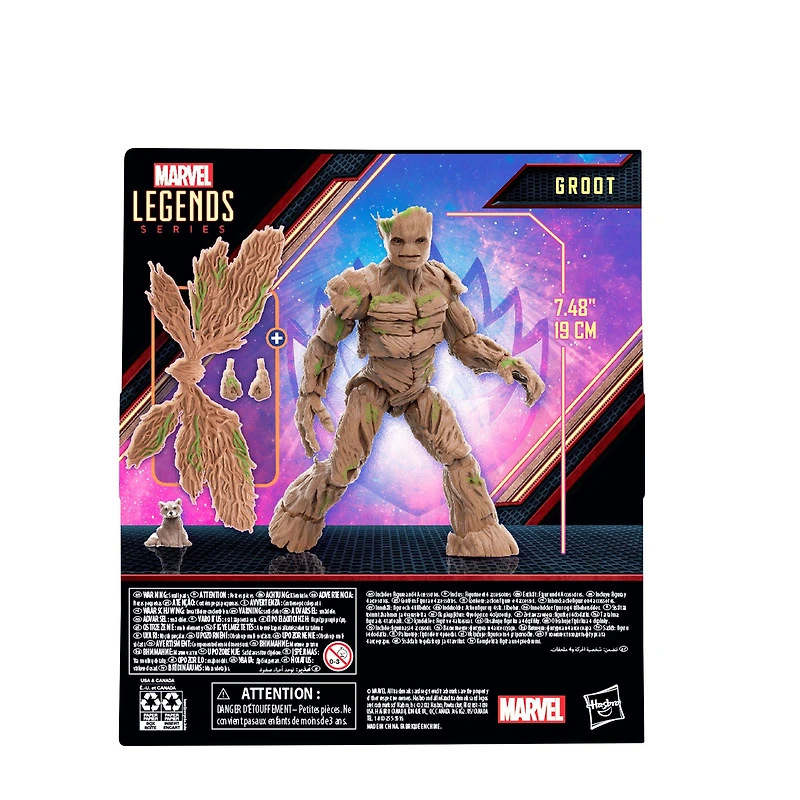 Hasbro Marvel Legends Series Guardians of the Galaxy: Volume 3 Groot 6-in Action Figure
