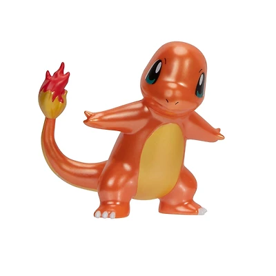 Jazwares Pokemon Select True-Color Metallic Charmander 3-in Battle Figure