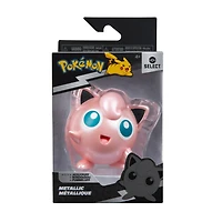 Jazwares Pokemon Select True-Color Metallic Jigglypuff 3-in Battle Figure