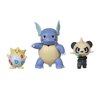 Jazwares Pokemon Battle Figure Set 3-Pack (Togepi, Pancham