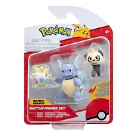 Jazwares Pokemon Battle Figure Set 3-Pack (Togepi, Pancham