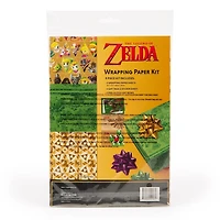 The Legend of Zelda Wrapping Paper Kit 3 Sheets