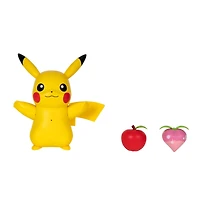 Jazwares Pokemon Train and Play Deluxe Pikachu Battle Figure Set 3-Pack