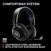 SteelSeries Arctis Nova 4P Wireless Gaming Headset for PC, Switch, Meta Quest 2